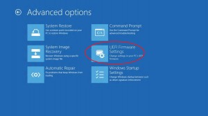 UEFI Firware settings Downgrade Windows 8